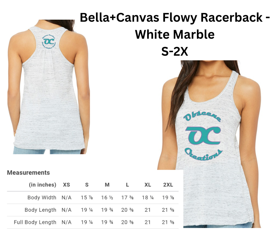 Obscene Creations - Women's Flowy Racerback Tank