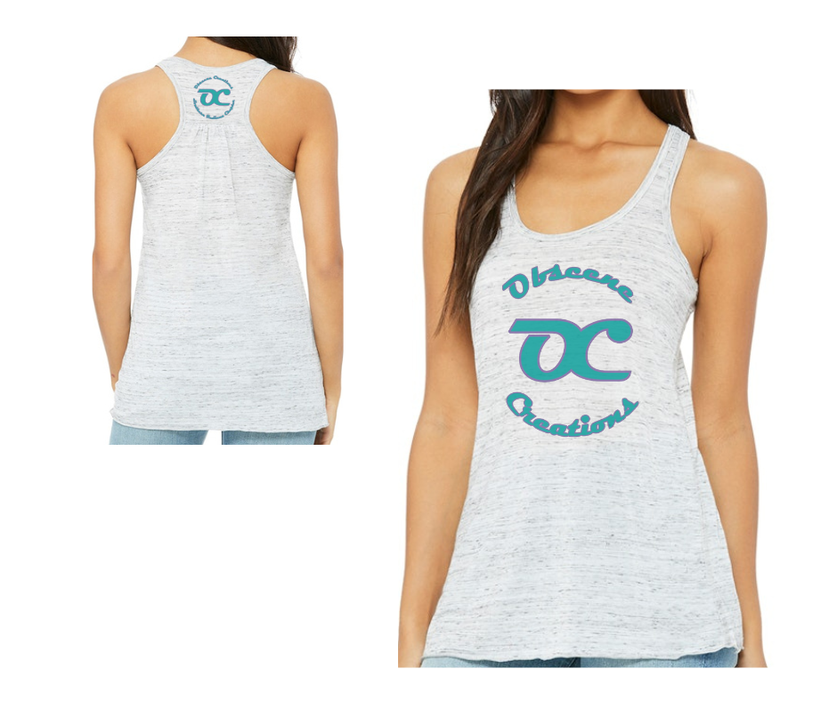 Obscene Creations - Women's Flowy Racerback Tank